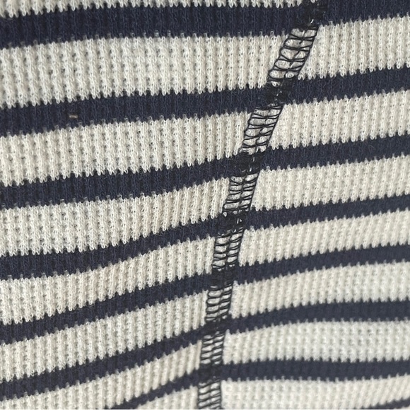 NWT TOMMY HILFIGER Cardigan Womens sz M Blue White stripes NEW - Picture 9 of 10